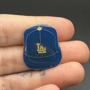 Vintage Los Angeles LA Dodgers Baseball Hat Cap MLB Lapel Hat Pin‎